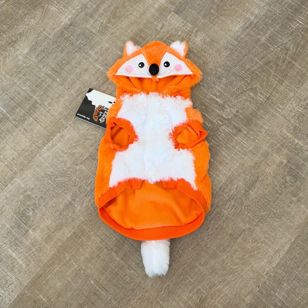 Dog Fox Halloween Costume + Dinosaur Hat
